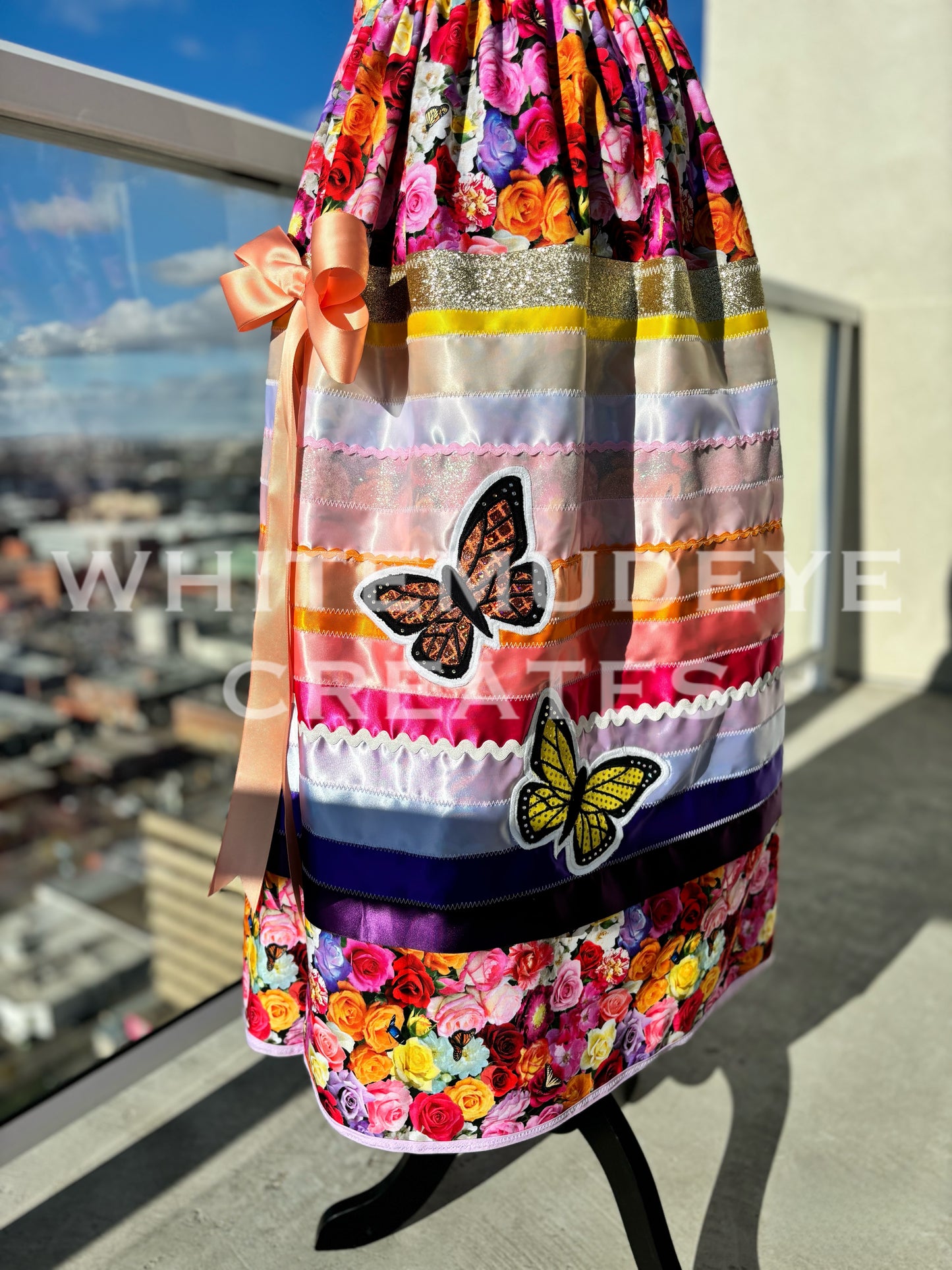 Pink Butterfly Skirt